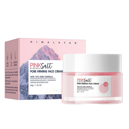 Crema hidratante sal rosa del Himalaya con 18% de centella pura SADOER