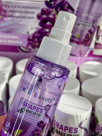 Fijador oil control uva KISS BEAUTY