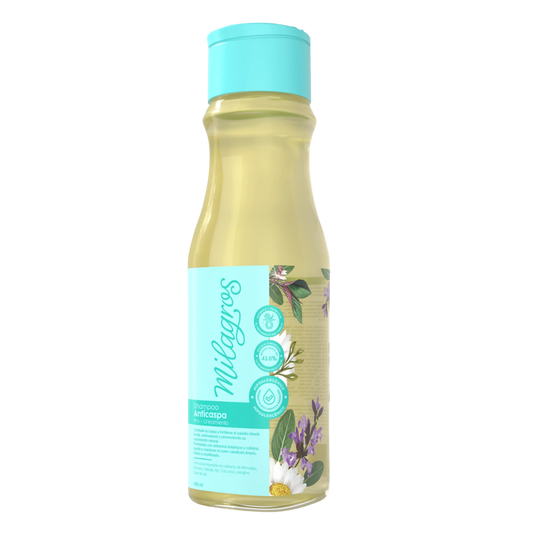Shampoo anticaspa pro crecimiento MILAGROS