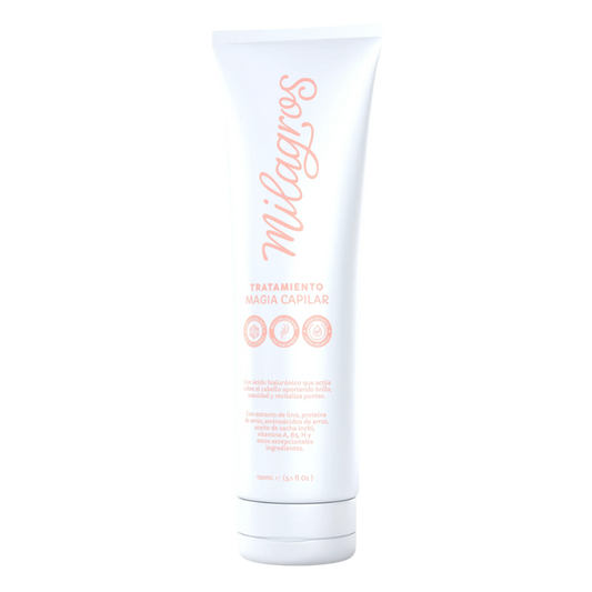 Tratamiento magia capilar ideal para cabellos con frizz MILAGROS