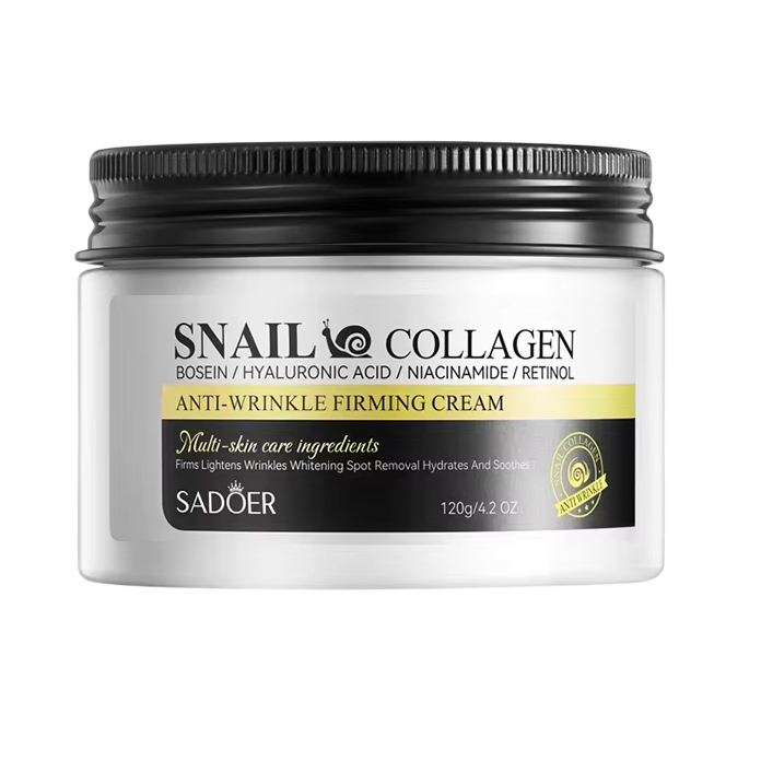 Crema hidratante colageno y caracol control oil con centella y niacinamida SADOER