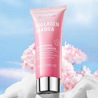 Jabon facial sakura con colageno SADOER
