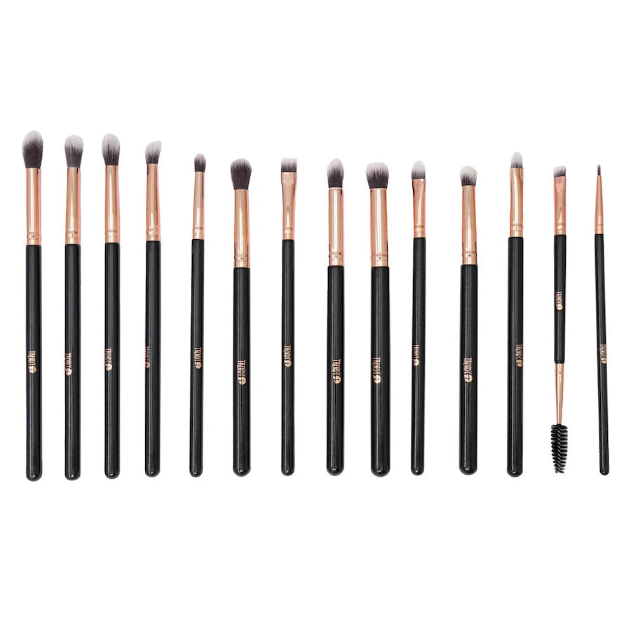 Kit de brochas animal print X14 TRENDY