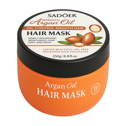 Mascarilla para el cabello con aceite argan SADOER