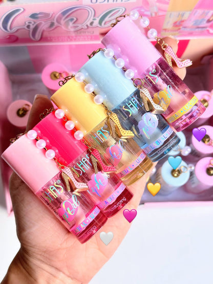 Lip oil con llavero sweet heels USHAS