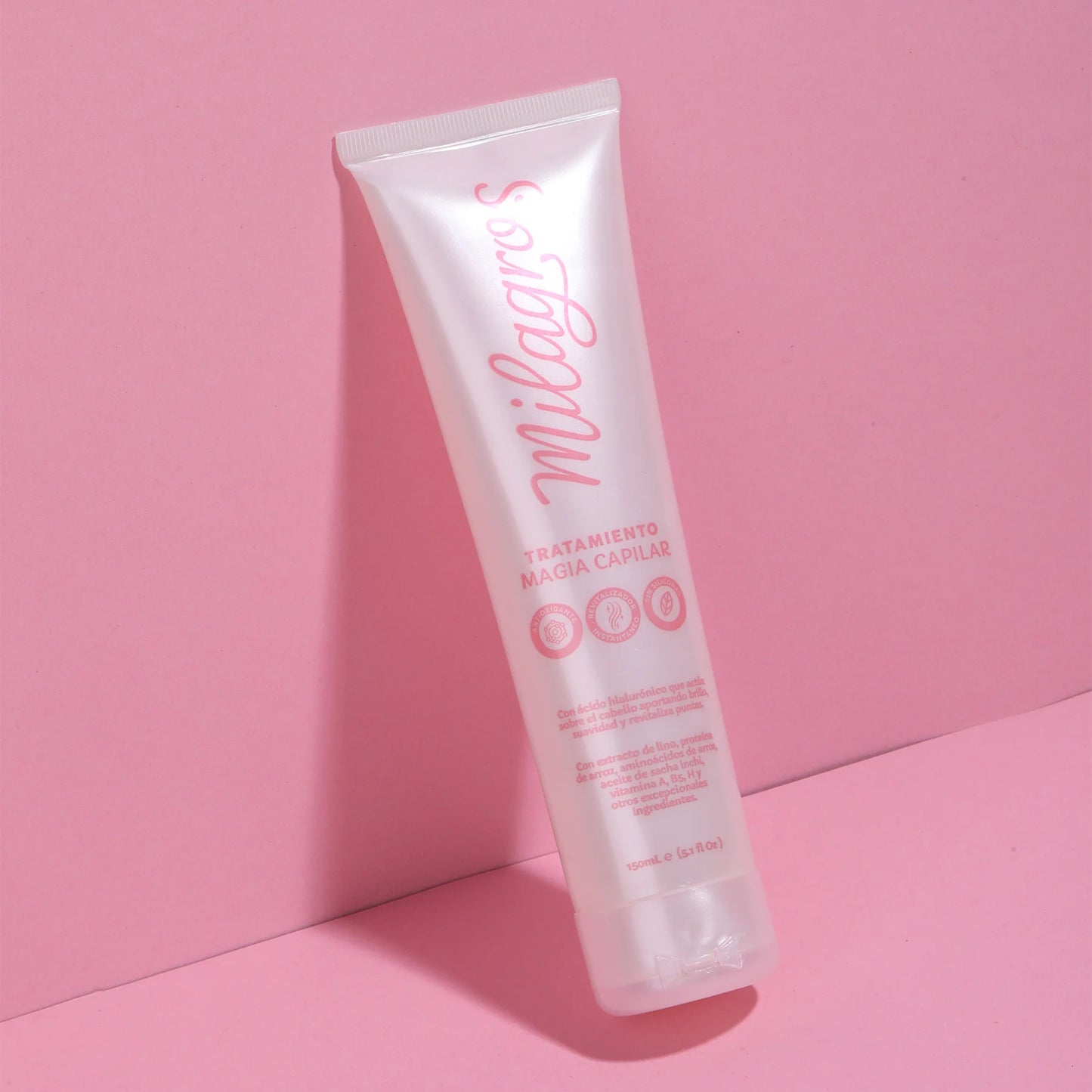 Tratamiento magia capilar ideal para cabellos con frizz MILAGROS