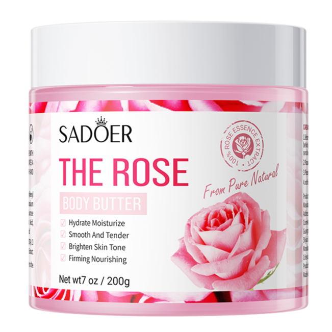 Mantequilla corporal de rosas SADOER