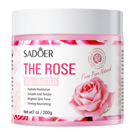 Mantequilla corporal de rosas SADOER