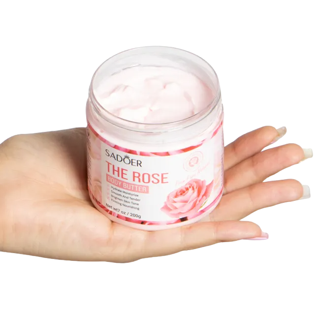 Mantequilla corporal de rosas SADOER