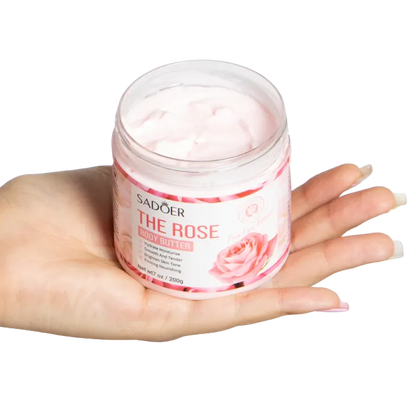 Mantequilla corporal de rosas SADOER