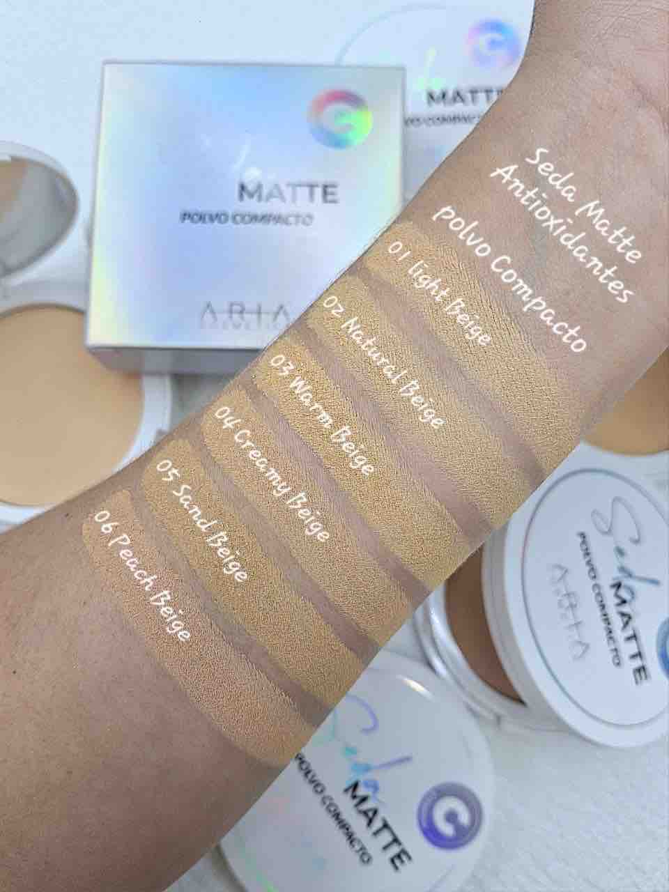 Polvo seda matte ARIA COSMETICS