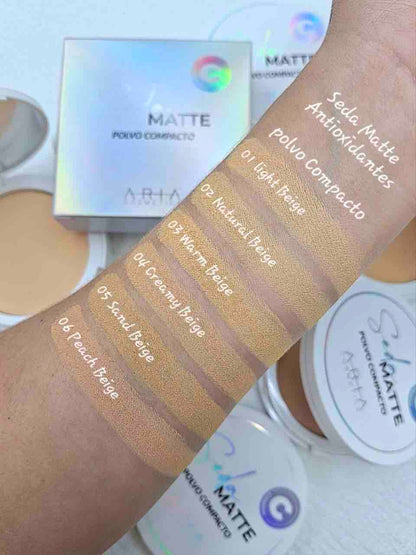 Polvo seda matte ARIA COSMETICS