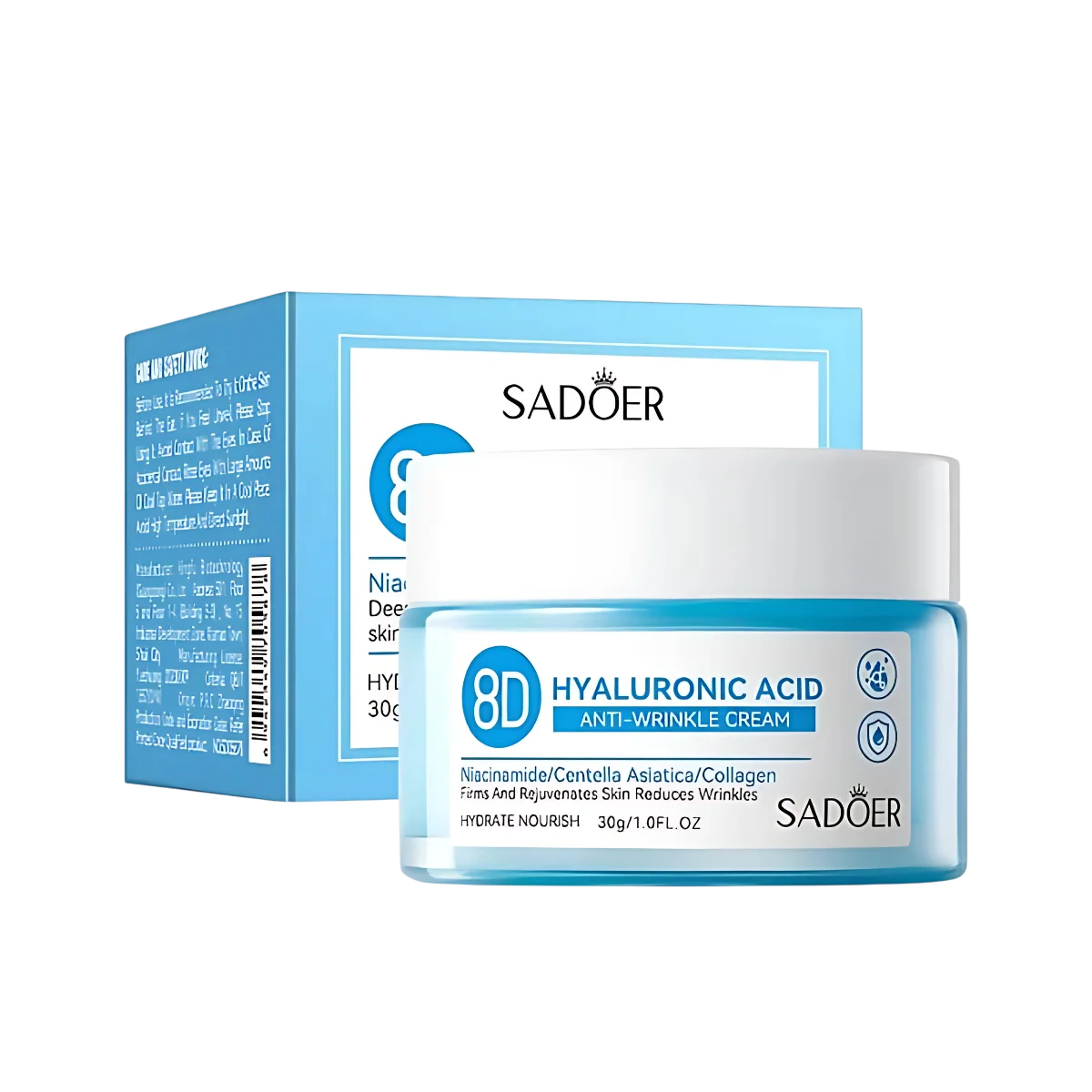 Crema hidratante de acido hialuronico SADOER
