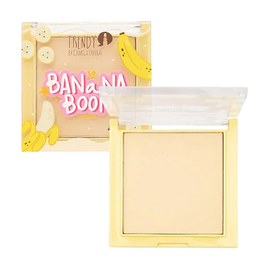 Polvo compacto banana boom TRENDY