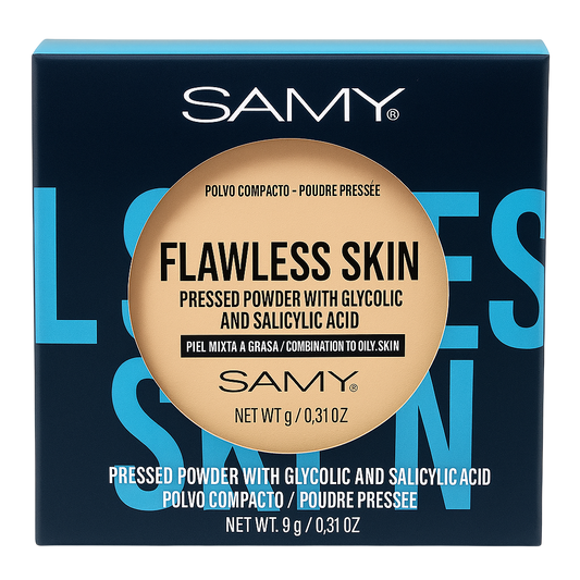 Polvo compacto piel mixta a grasa SAMY