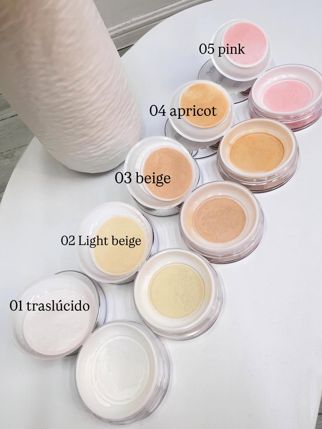 Polvo suelto backing skin ARIA COSMETICS
