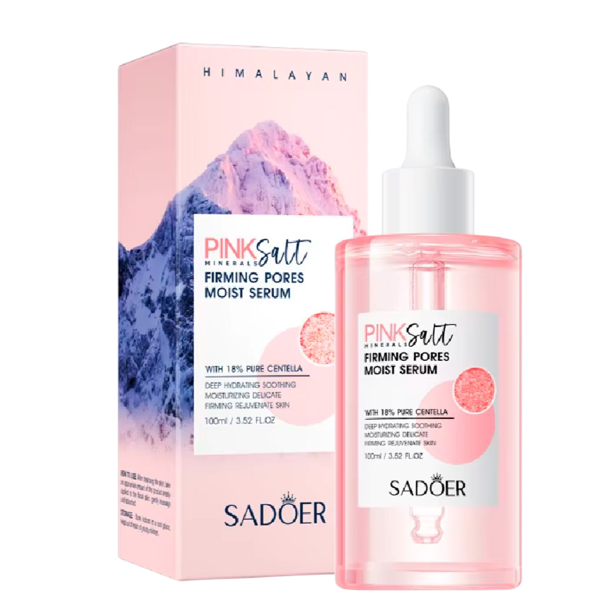 Serum sal rosa del Himalaya con 18% de centella pura SADOER