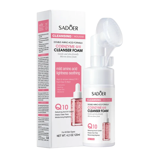 Jabon facial con cepillo q10 SADOER