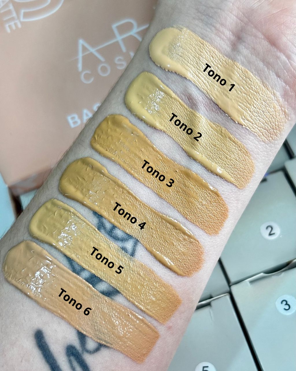 Base soft matte ARIA COSMETICS