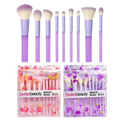 Kit brochas x9 SWEET BEAUTY