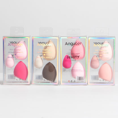 Kit de beauty blender X3 ANGUOER