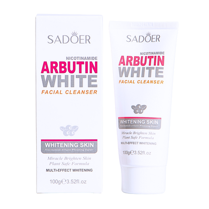 Jabon facial aclarante con arbutina y nicotinamida SADOER