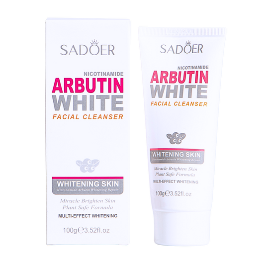 Jabon facial aclarante con arbutina y nicotinamida SADOER
