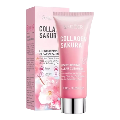 Jabon facial sakura con colageno SADOER