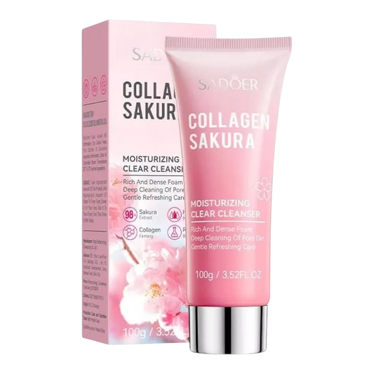 Jabon facial sakura con colageno SADOER
