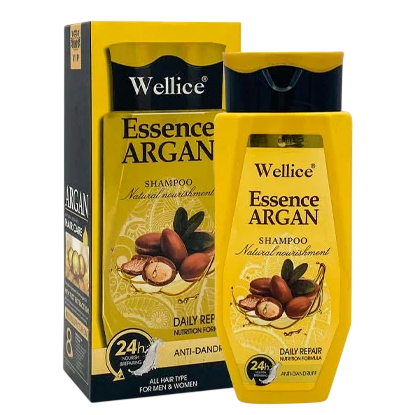 Shampoo natural de argan WELLICE