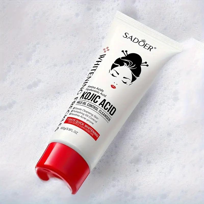 Jabon facial acid kojic oil control SADOER