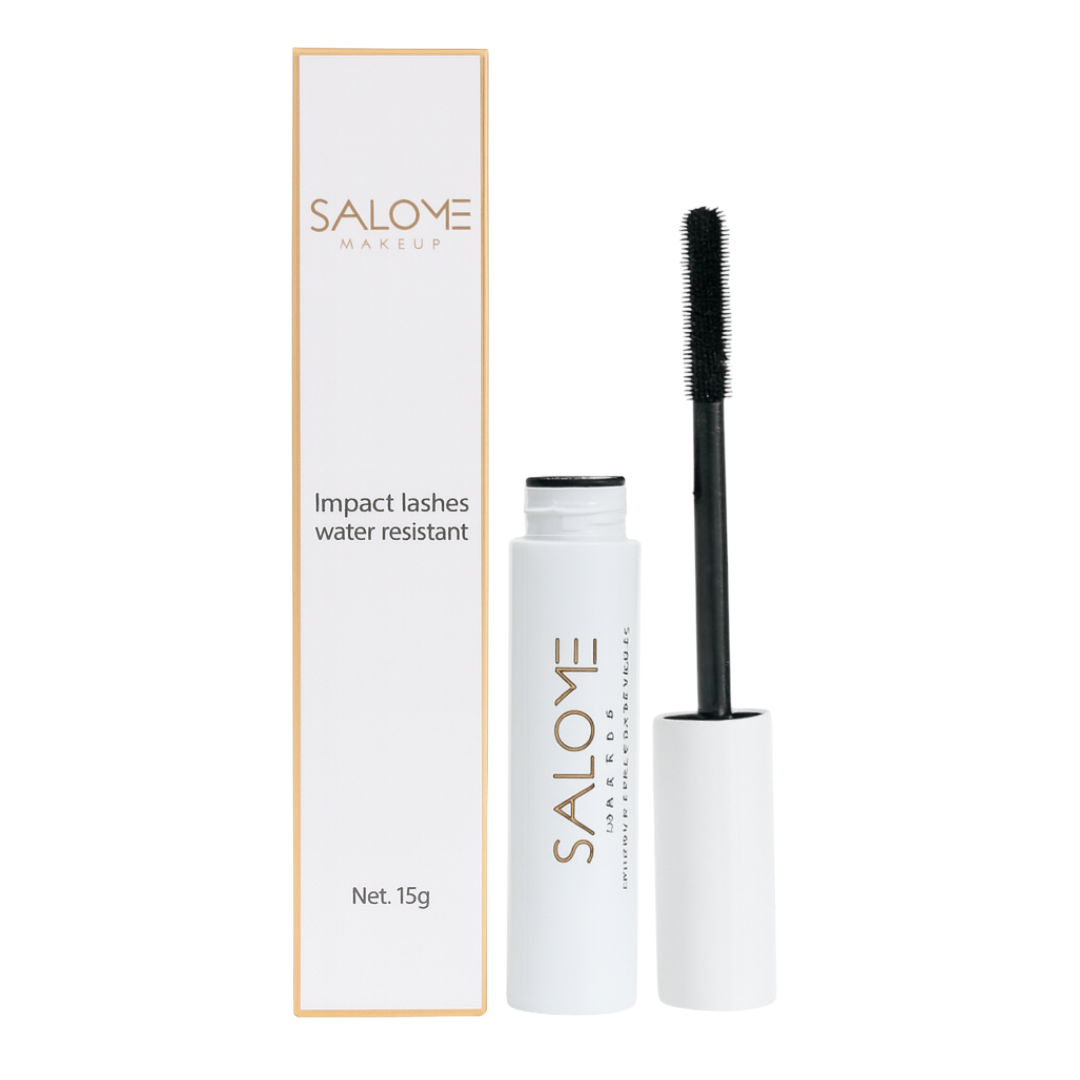 Máscara de pestañas negra impact lashes SALOME