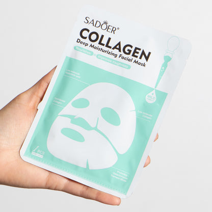 Mascarilla hidrogel hidratante de colageno SADOER