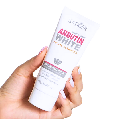 Jabon facial aclarante con arbutina y nicotinamida SADOER