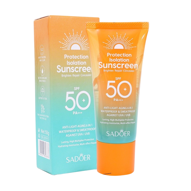 Protector solar en gel doble barrera SADOER