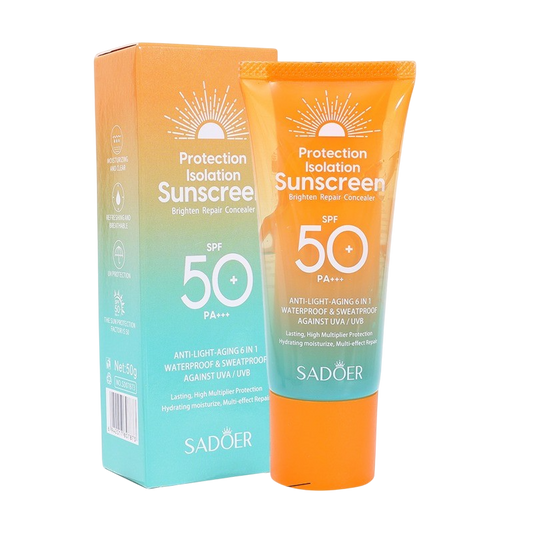 Protector solar en gel doble barrera SADOER
