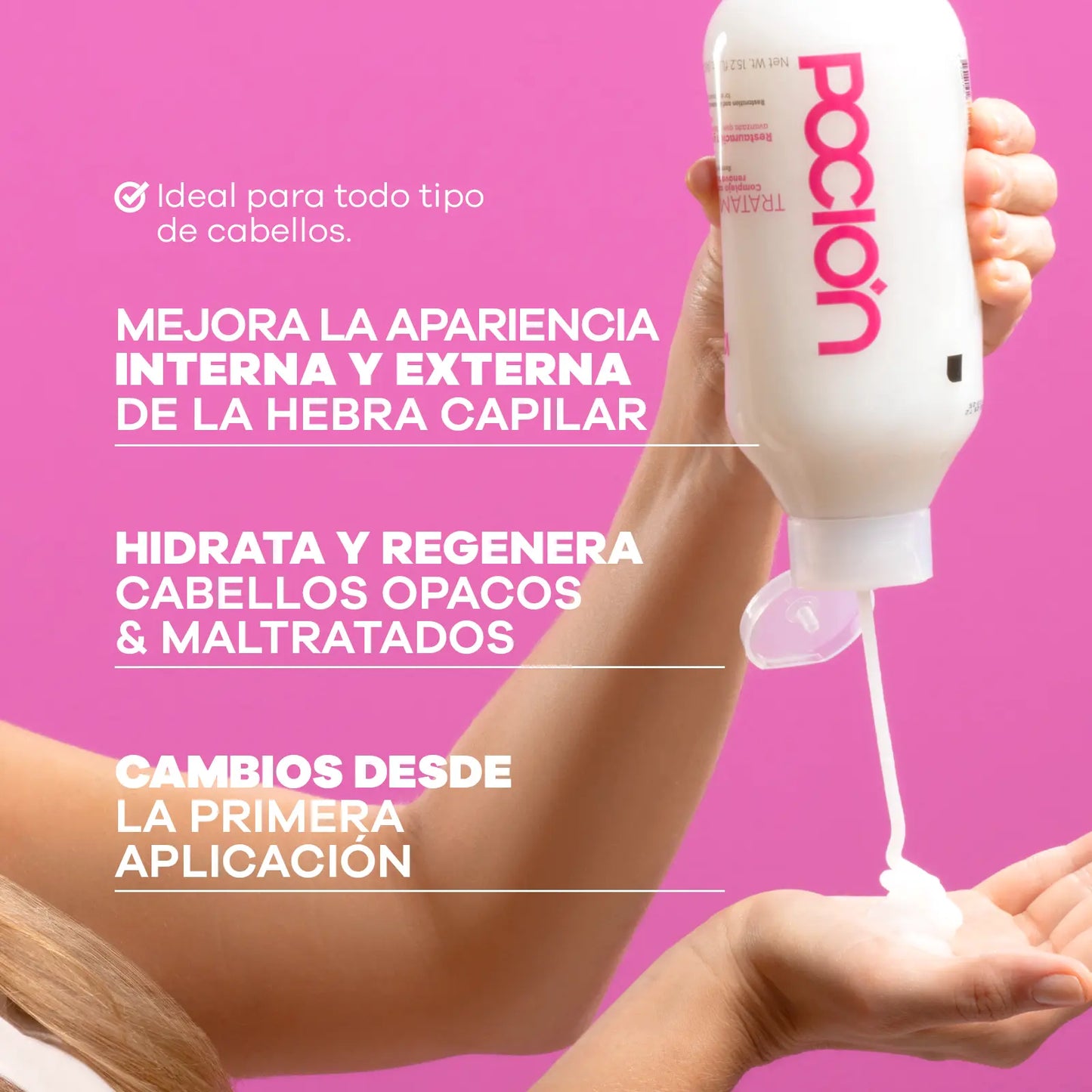 Tratamiento acondicionador de reparación POCION