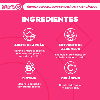Tratamiento acondicionador de reparación POCION