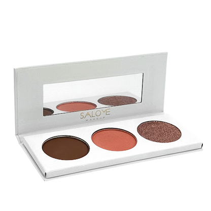 Paleta rubor contorno e iluminador X3 SALOME